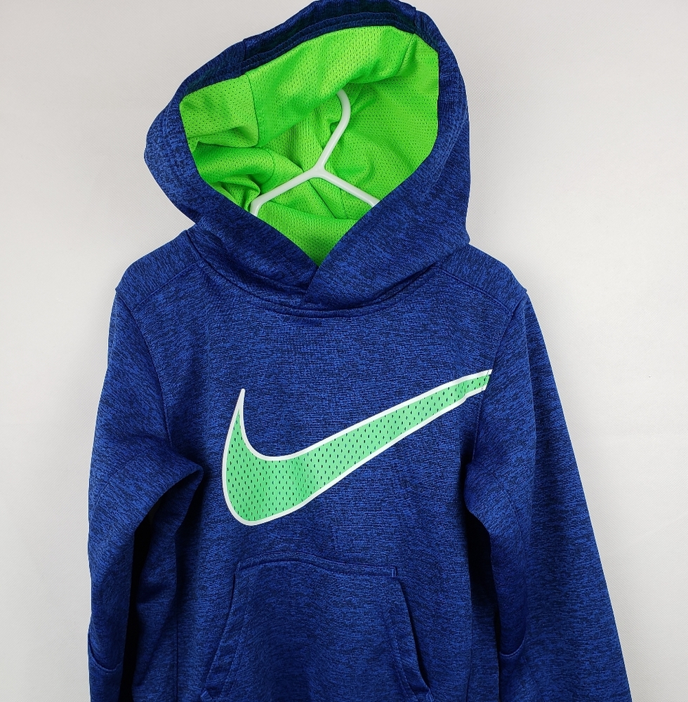 Nike Kids Boys Hoodie Size 4 Blue